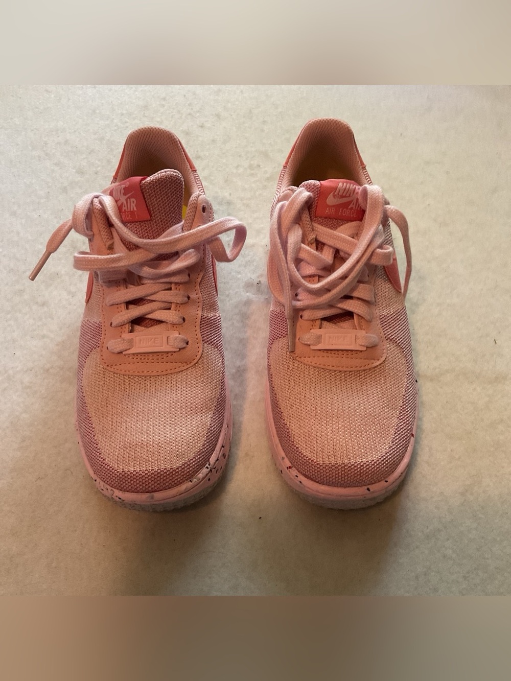 Nike Women’s Pink Air Force 1 Low Sneakers size 8